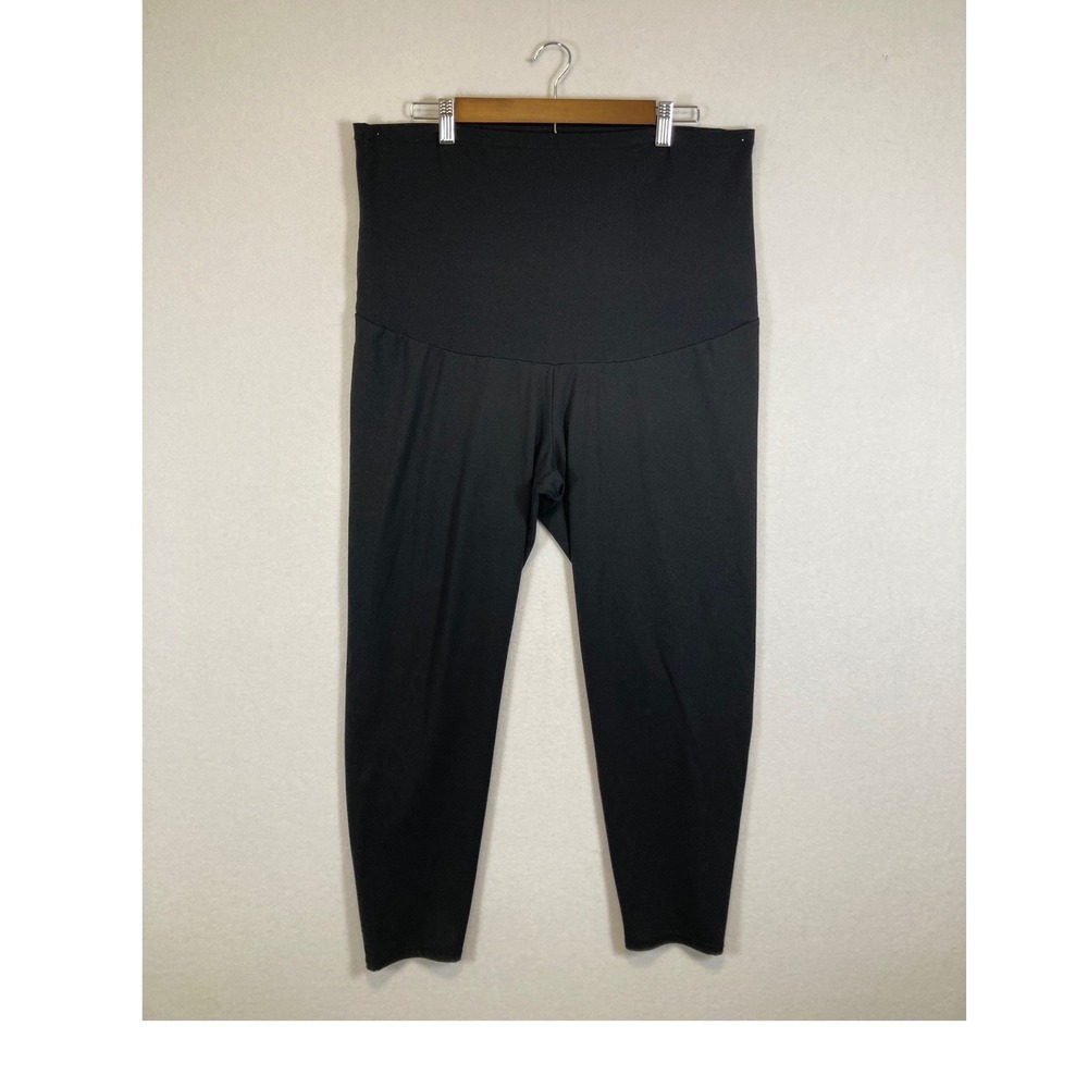 Threads 4 Thought ReActive‎ Leggings Womens 2X Black High Waisted Sustainable